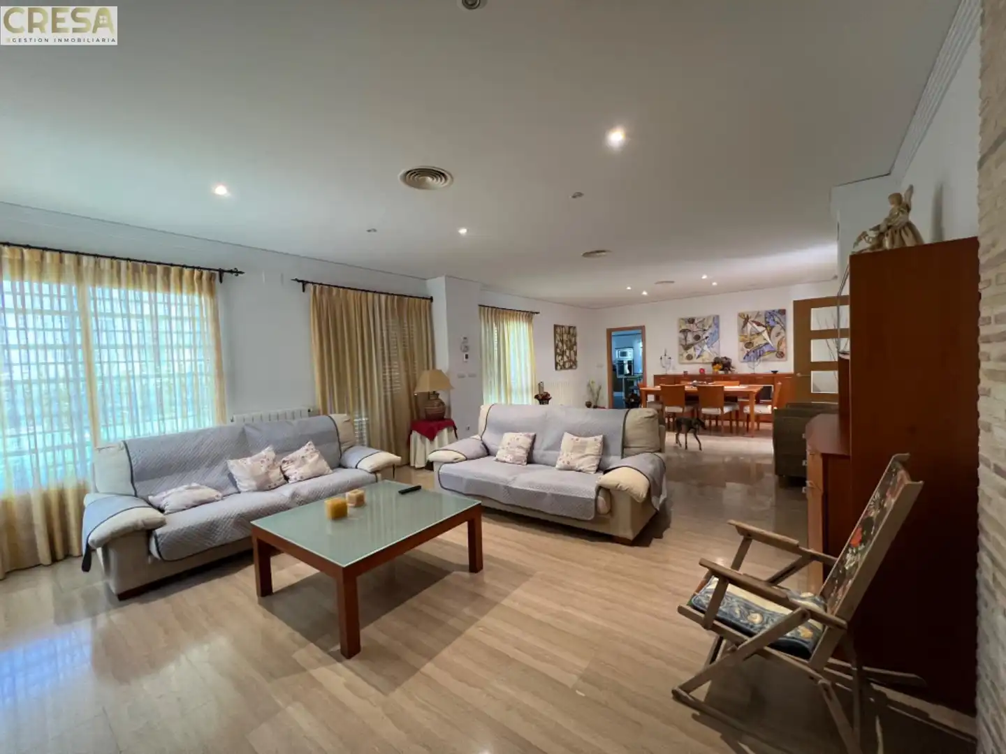 Living room of Houses for sale in Cullera  with Heating, Private garden and Terrace