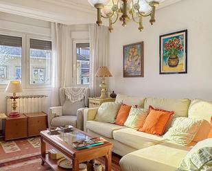 Living room of Flat for sale in Donostia - San Sebastián   with Heating, Private garden and Storage room