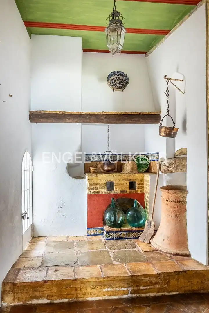 Cocina de Casa o chalet en venta en Carmona con Aire acondicionado, Calefacción y Terraza