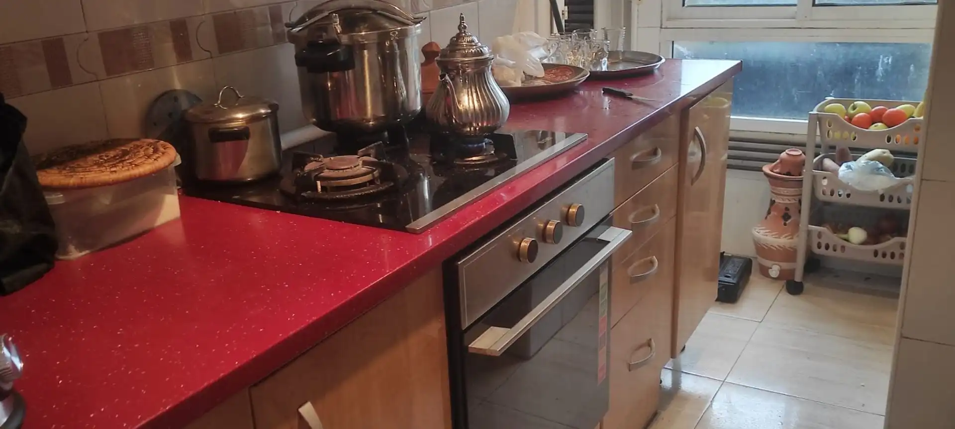 Cocina de Piso en venta en Vilanova i la Geltrú con Calefacción