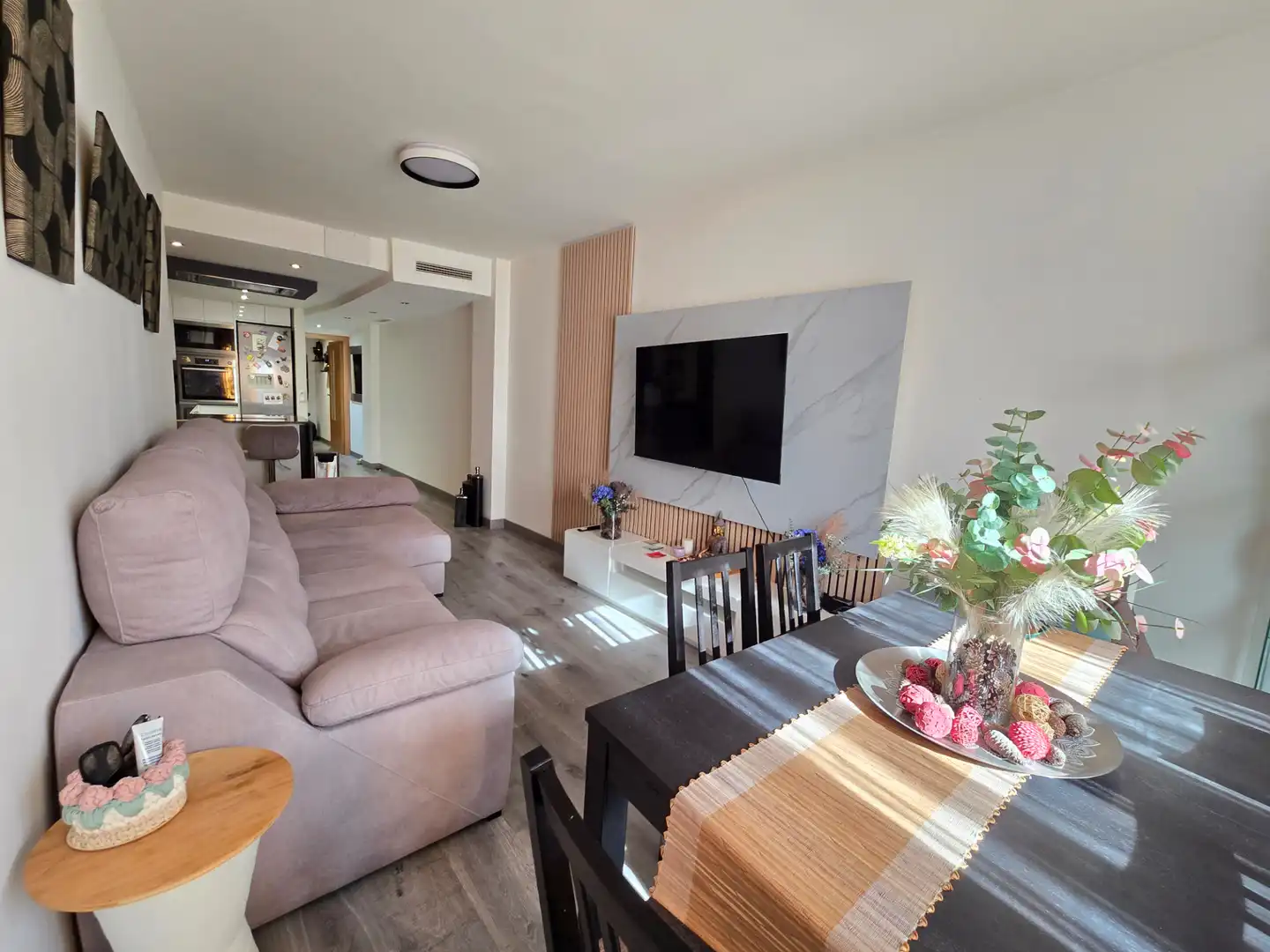 Sala de estar de Piso en venta en Massanassa con Balcón