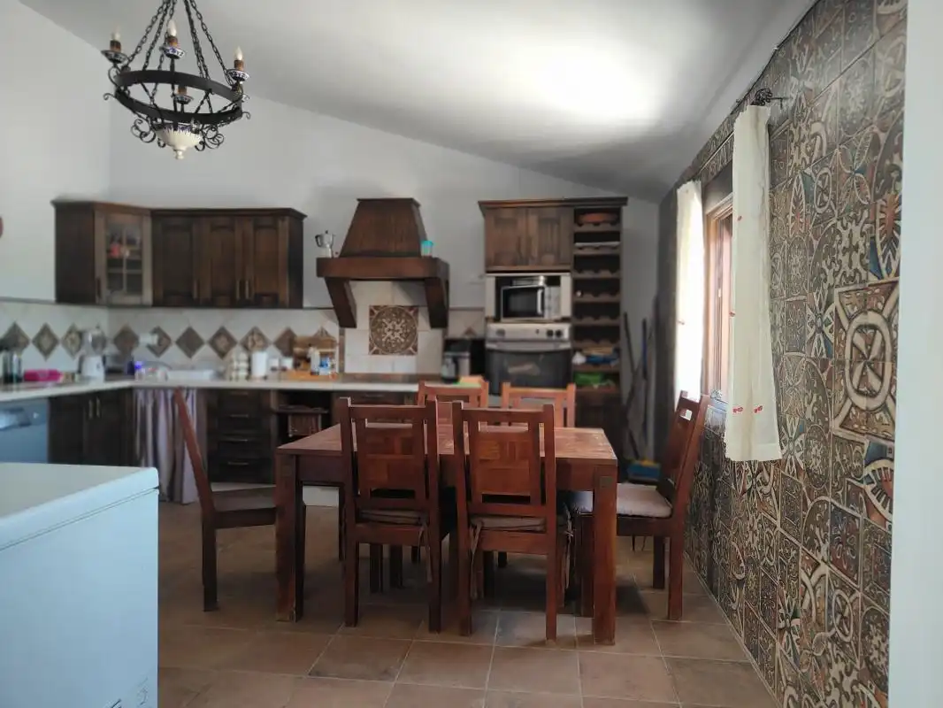 Cuina de Finca rústica en venda en Montellano amb Calefacció, Jardí privat i Moblat