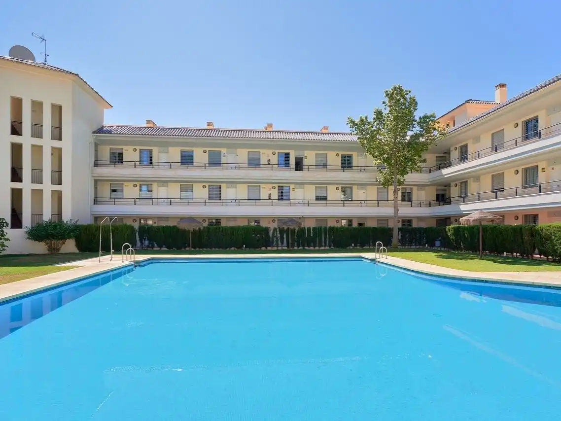 Swimming pool of Flat for rent in Torreblanca del Sol
