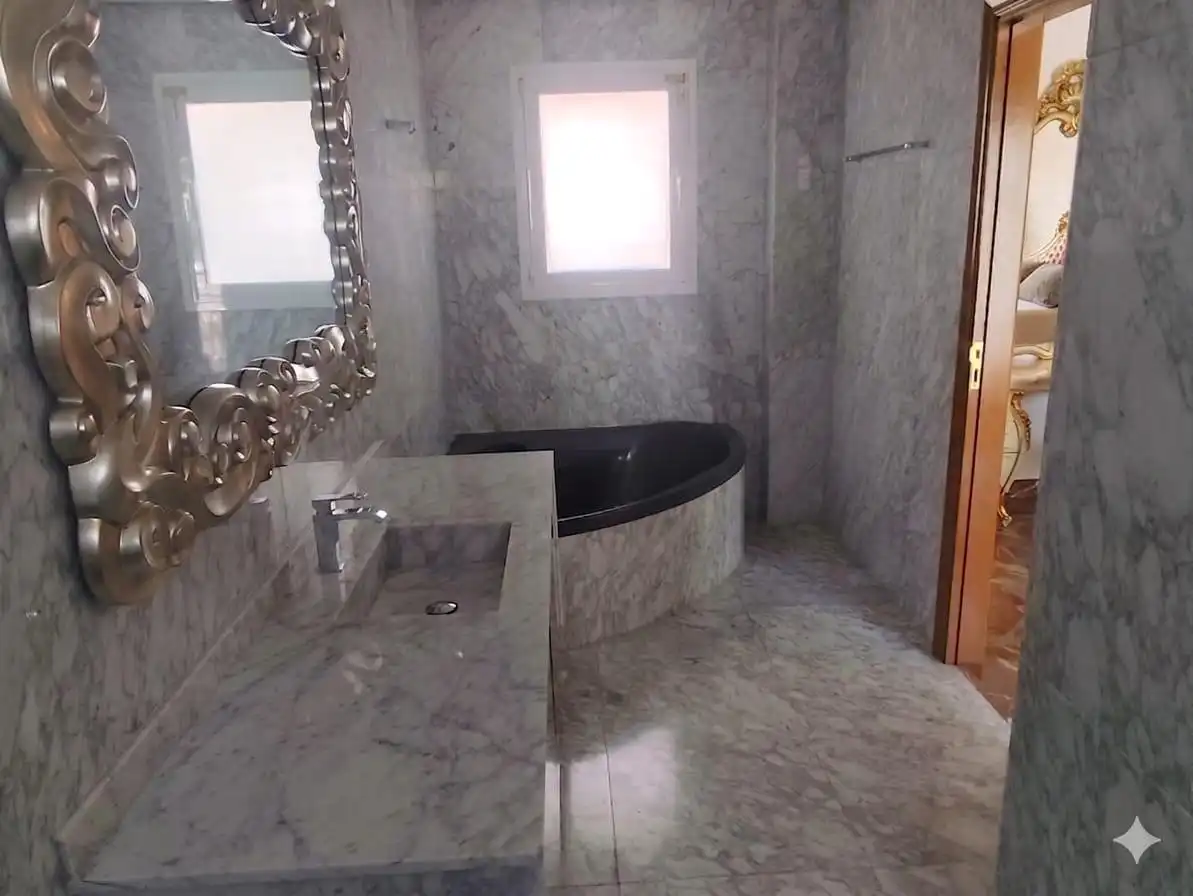 Baño de Casa o chalet en venta en Murcia con Aire acondicionado, Jardín privado y Terraza