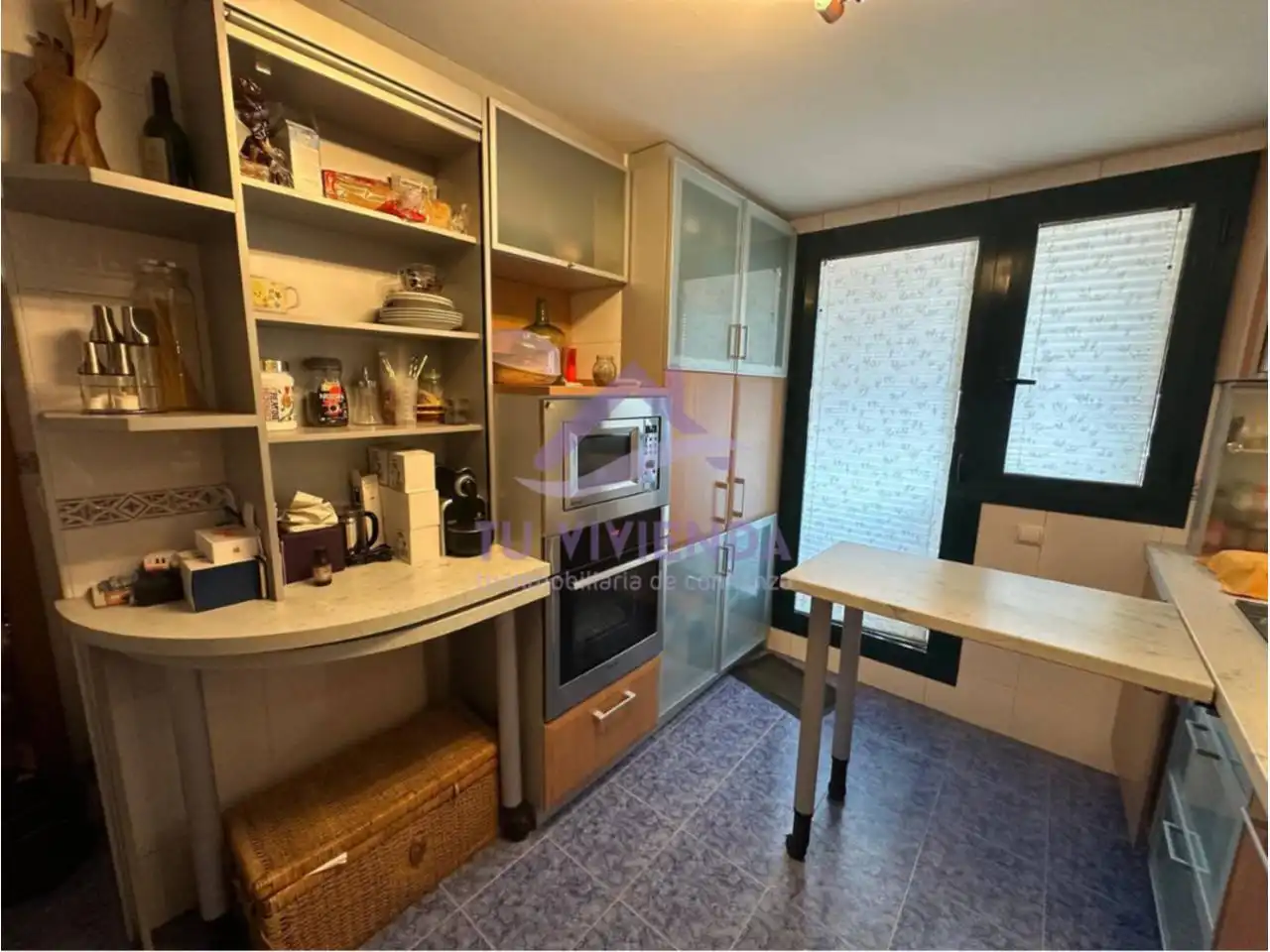 Kitchen of Attic for sale in Valladolid  with Heating, Parquet flooring and Terrace