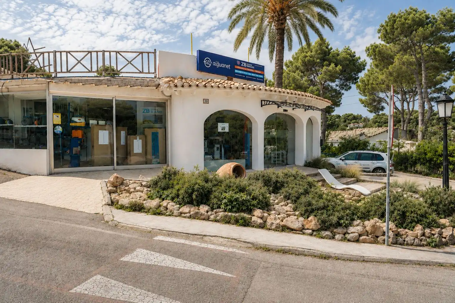 Exterior view of Commercial properties for sale in Jávea / Xàbia  with Air Conditioner