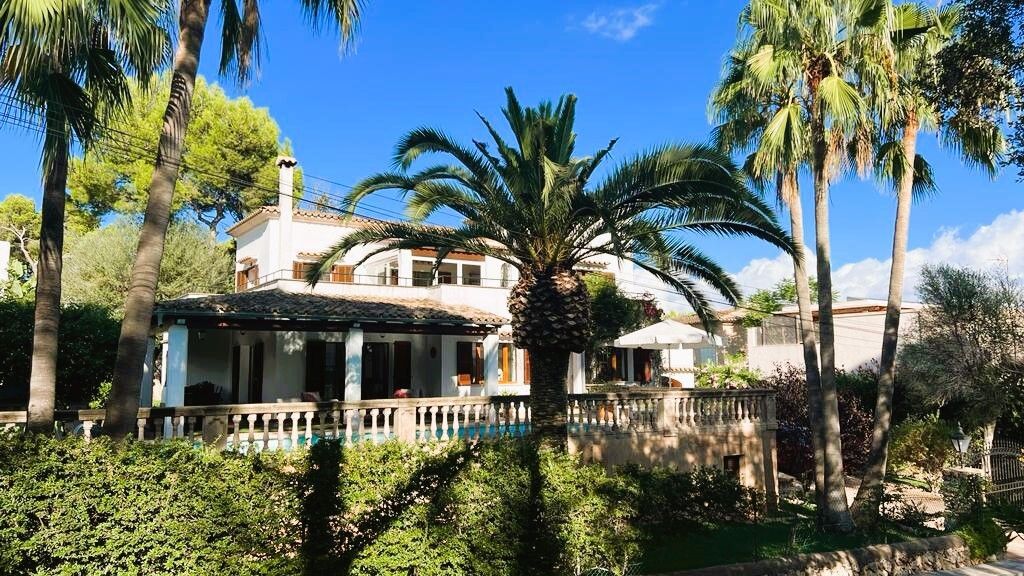 Exterior view of House or chalet for sale in Santanyí  with Private garden