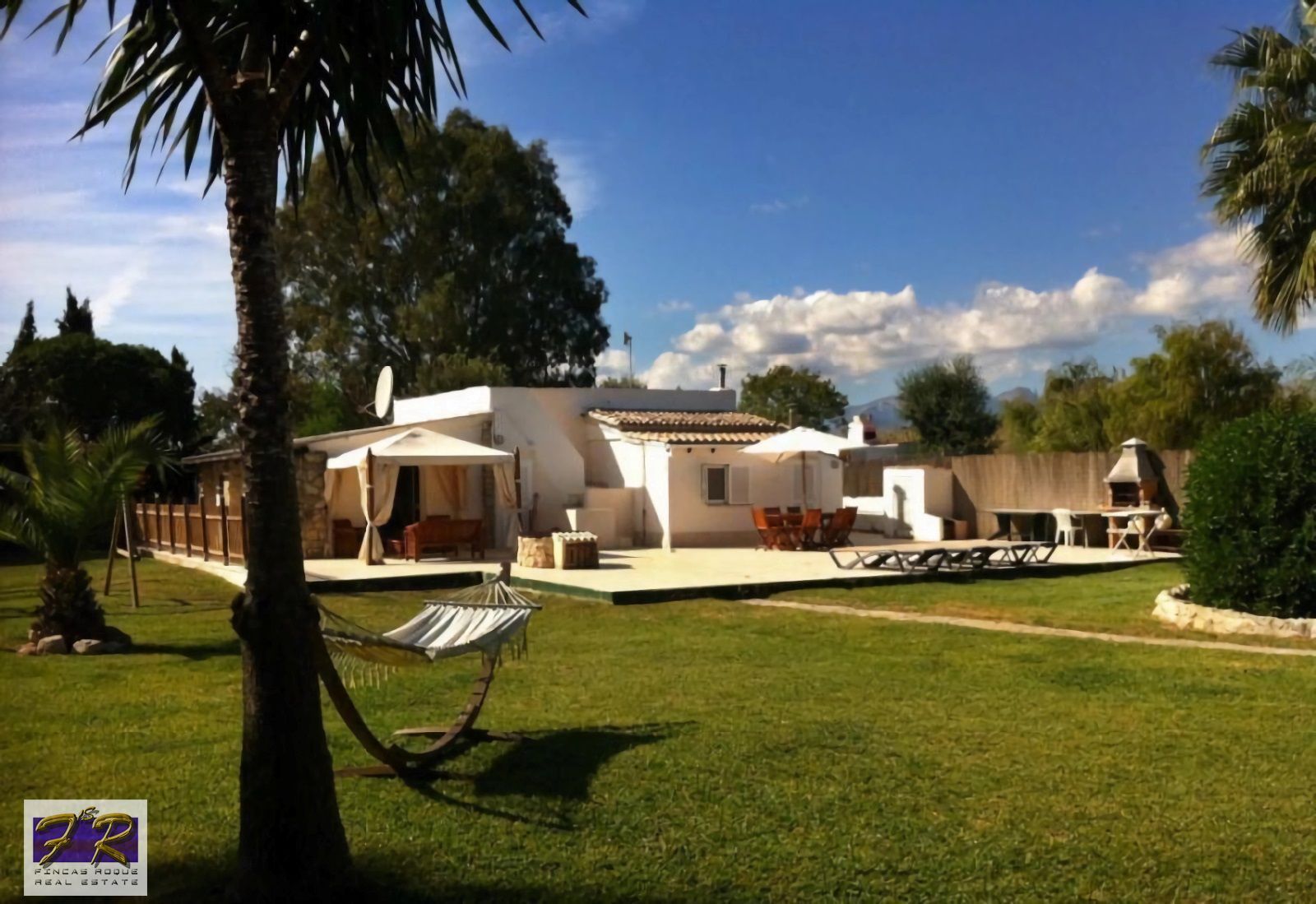 Jardí de Finca rústica en venda en Sa Pobla amb Aire condicionat, Calefacció i Terrassa