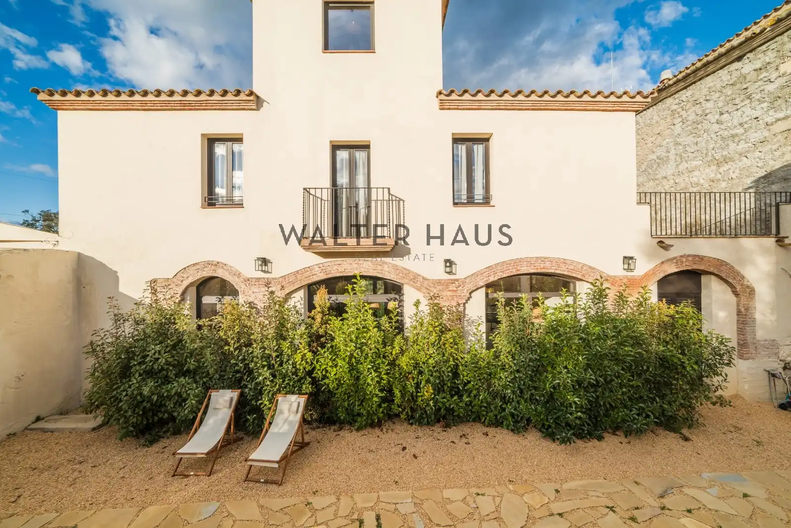 Vista exterior de Finca rústica en venta en Santa Cristina d'Aro con Calefacción, Jardín privado y Parquet