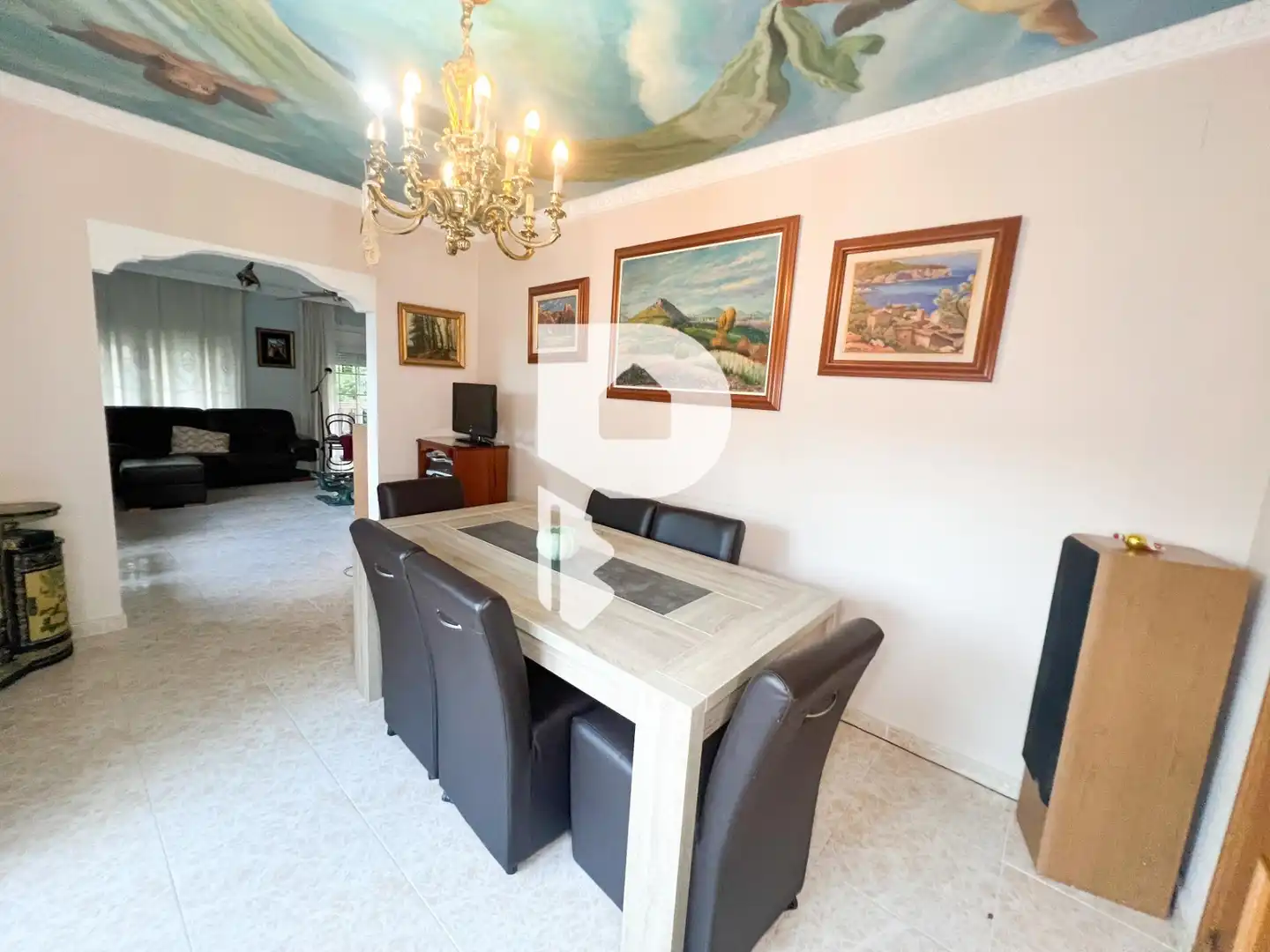 Comedor de Casa o chalet en venta en Vallirana con Calefacción, Jardín privado y Terraza