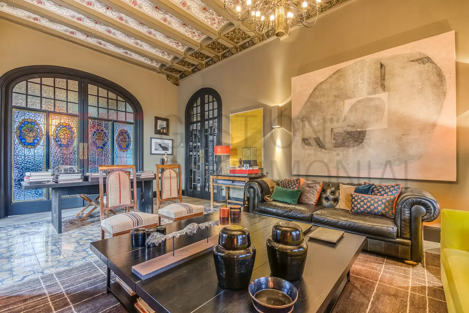 Sala de estar de Casa o chalet en venta en Cardedeu con Aire acondicionado, Calefacción y Jardín privado
