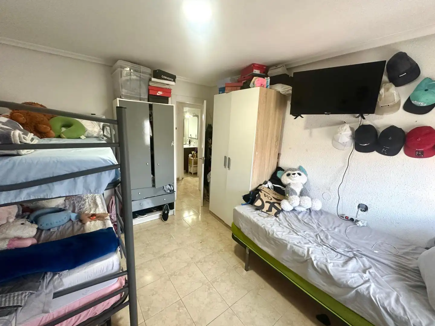 Bedroom of Flat for sale in Alicante / Alacant  with Air Conditioner, Furnished and Balcony