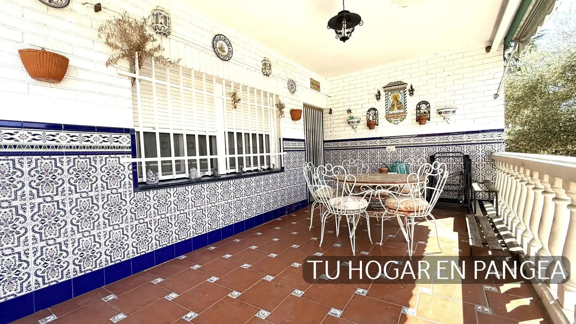 Terrace of Houses for sale in El Álamo  with Heating, Private garden and Storage room
