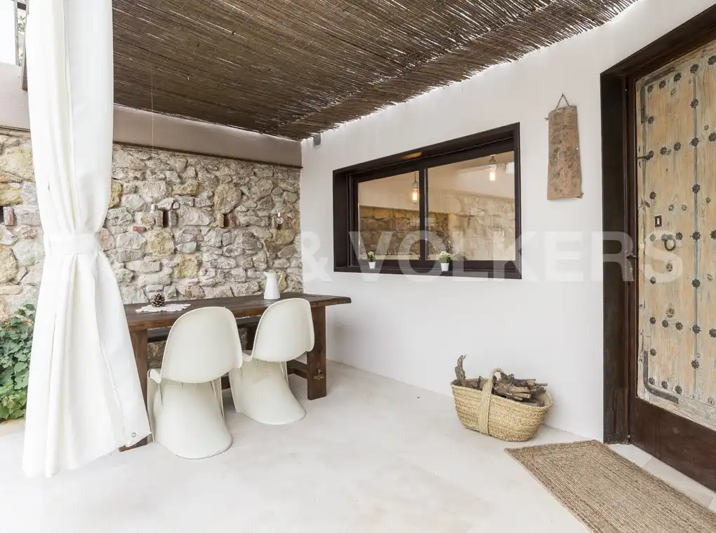 Terraza de Casa adosada de alquiler en Barcelona con Calefacción, Jardín privado y Terraza