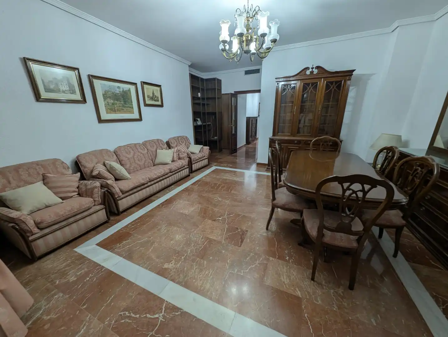 Sala de estar de Piso en venta en Lucena con Calefacción, Terraza y Trastero