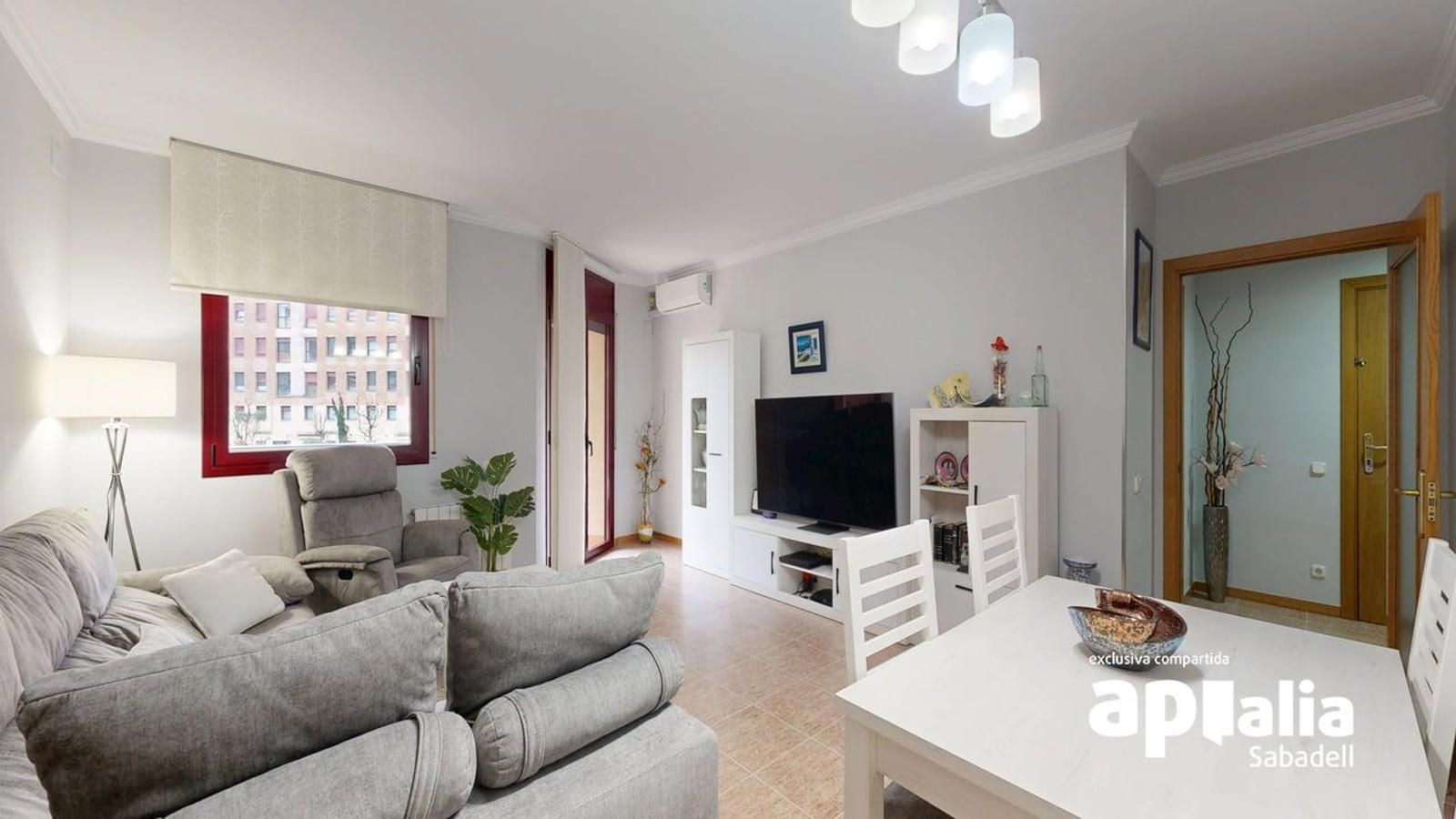 Wohnzimmer von Wohnung zum Verkauf in Sabadell mit Heizung, Terrasse und Abstellraum