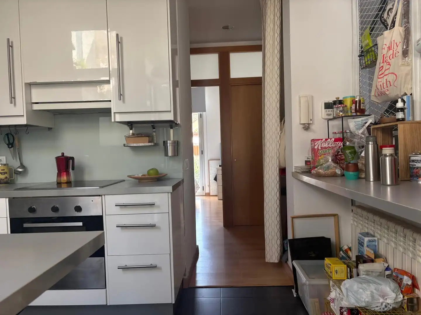 Cuina de Casa o xalet en venda en La Garriga amb Calefacció, Parquet i Terrassa