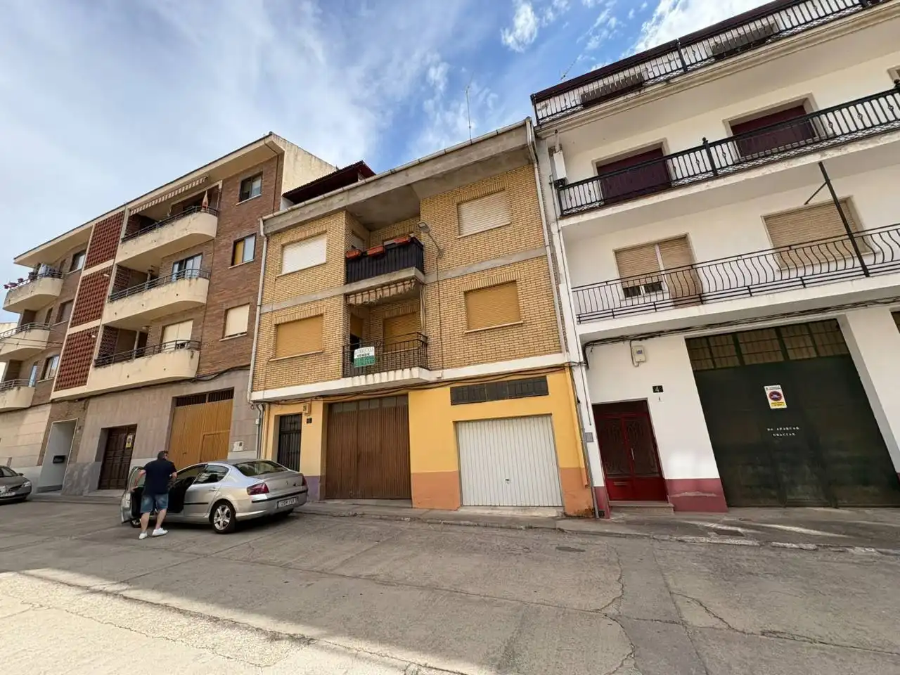 Außenansicht von Wohnung zum Verkauf in Ciudad Rodrigo mit Heizung, Abstellraum und Balkon
