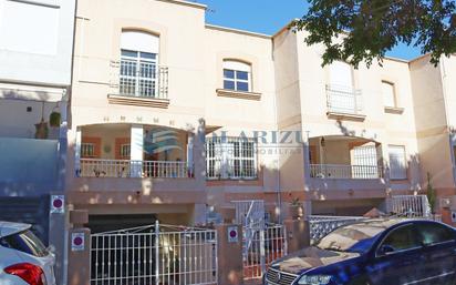 Exterior view of Single-family semi-detached for sale in Roquetas de Mar