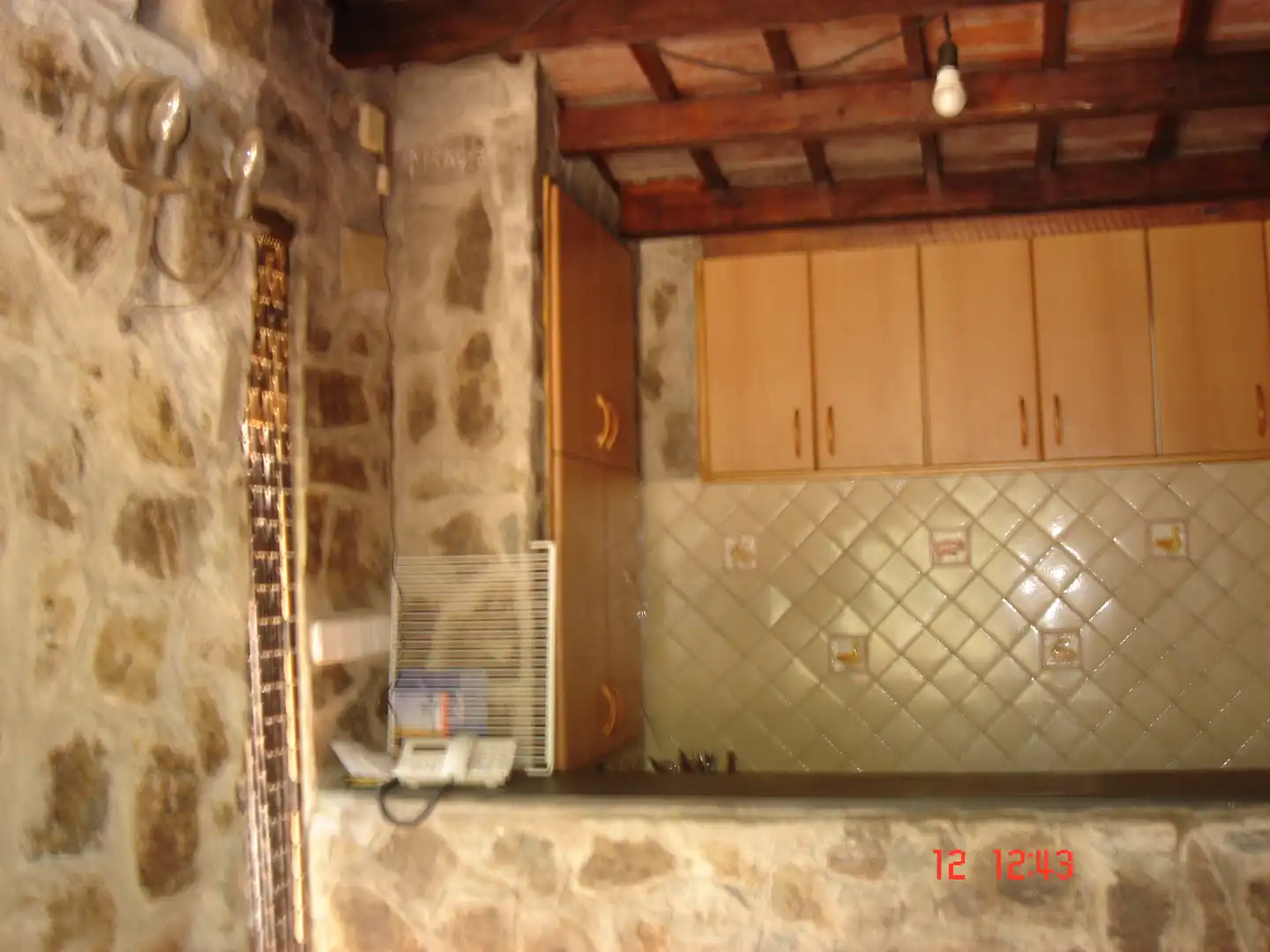 Cocina de Finca rústica en venta en Almoster con Calefacción, Terraza y Piscina