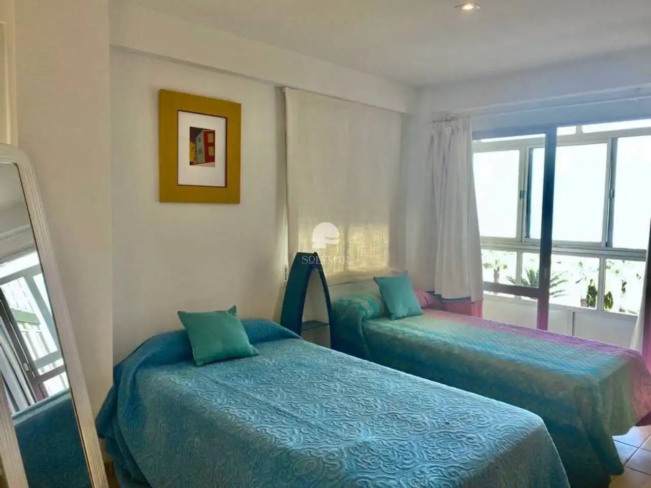 Bedroom of Flat for rent in Vélez-Málaga  with Air Conditioner, Terrace and Furnished