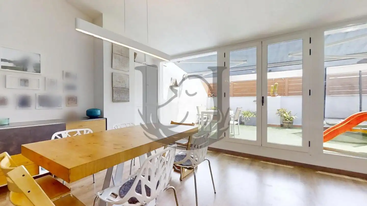 Dining room of Attic for sale in Silla  with Air Conditioner, Heating and Terrace