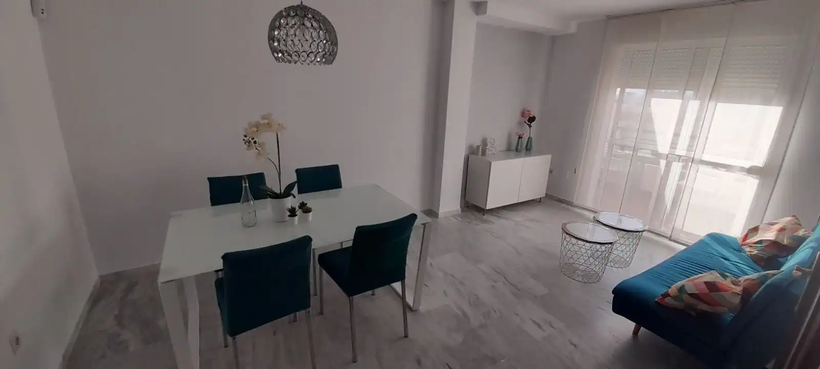 Menjador de Apartament de lloguer en Torrequebrada