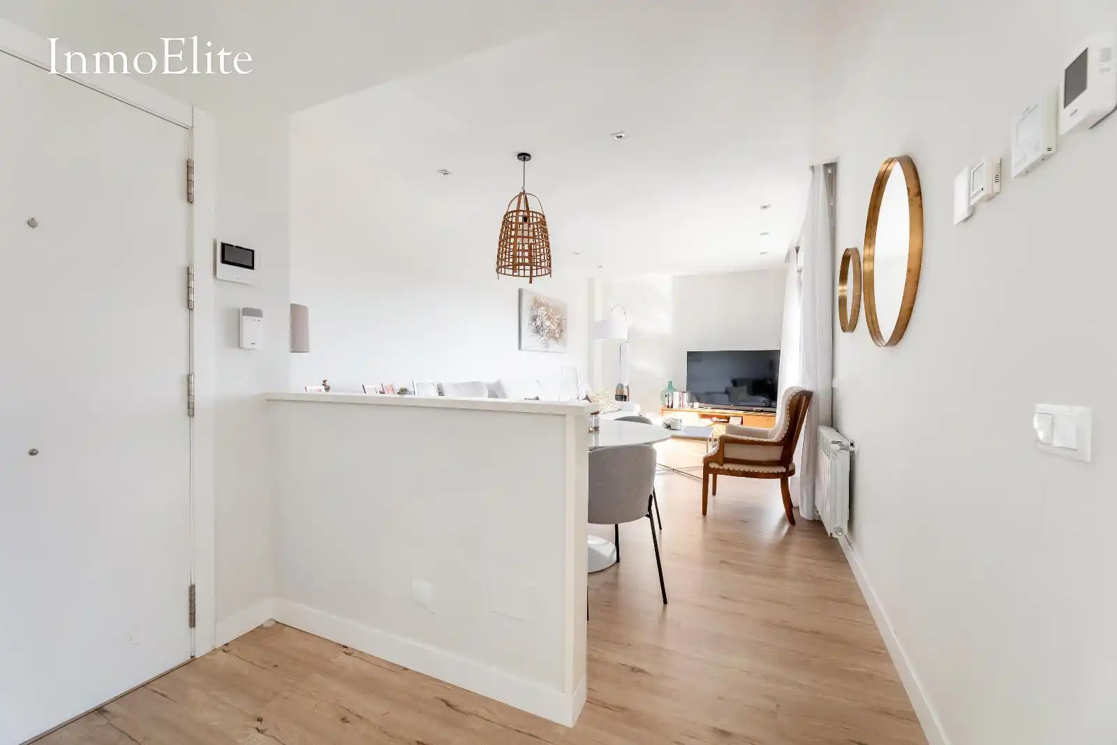 Wohnzimmer von Dachboden zum Verkauf in Majadahonda mit Klimaanlage, Heizung und Parkett