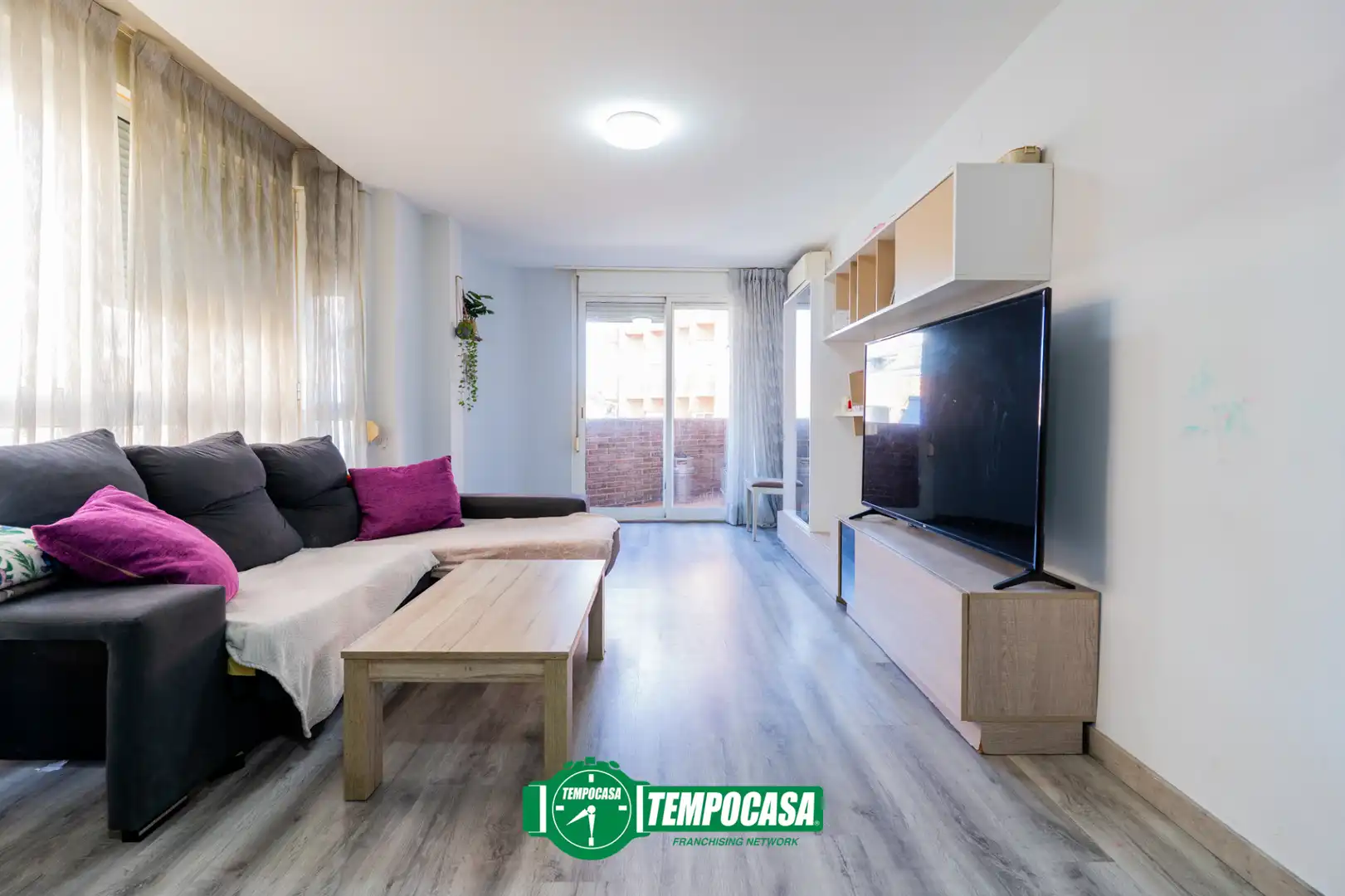 Sala de estar de Piso en venta en Silla con Aire acondicionado, Calefacción y Amueblado