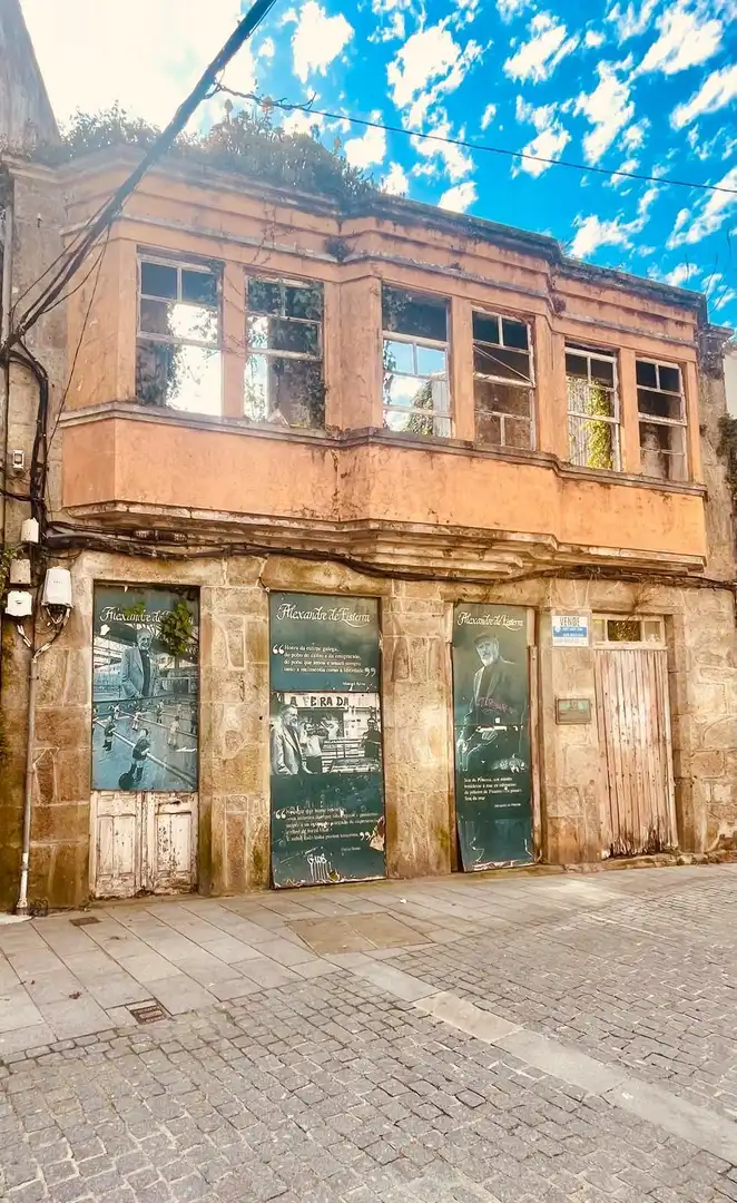 Vista exterior de Finca rústica en venda en Fisterra amb Jardí privat
