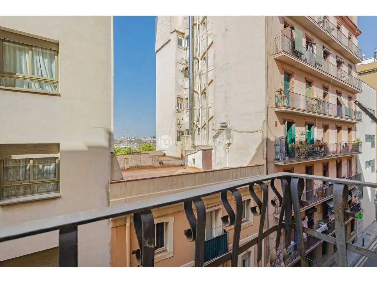 Balcony of Flat for sale in Barcelona  with Air Conditioner and Balcony