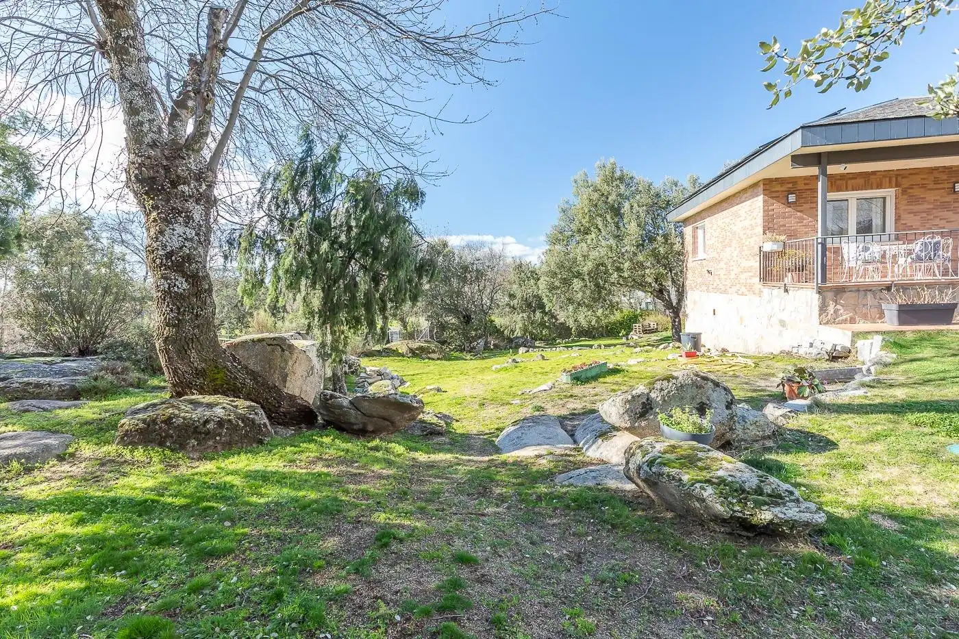 Jardín de Casa o chalet en venta en El Escorial con Calefacción, Jardín privado y Terraza