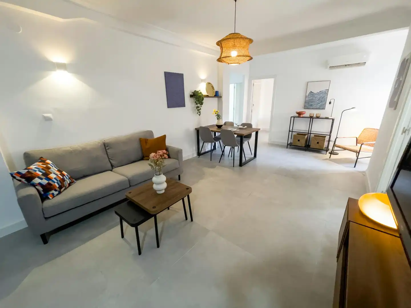 Sala de estar de Piso de alquiler en Casco Antiguo