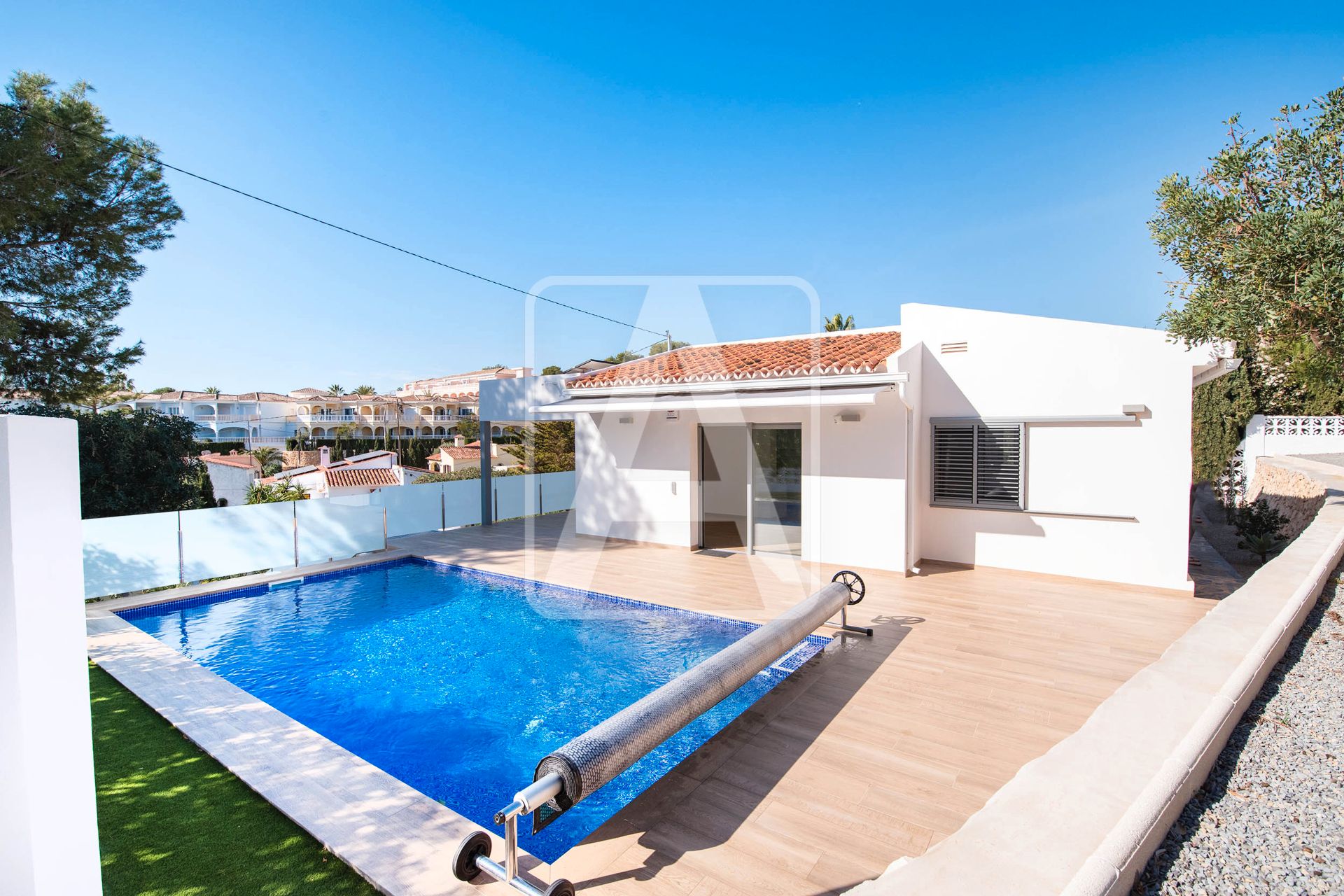 Exterior view of House or chalet for sale in Benissa  with Air Conditioner, Private garden and Terrace