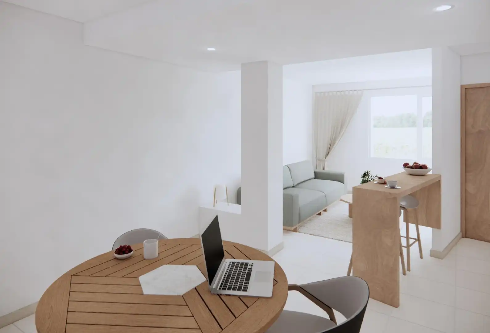 Sala de estar de Planta baja en venta en  Palma de Mallorca con Terraza