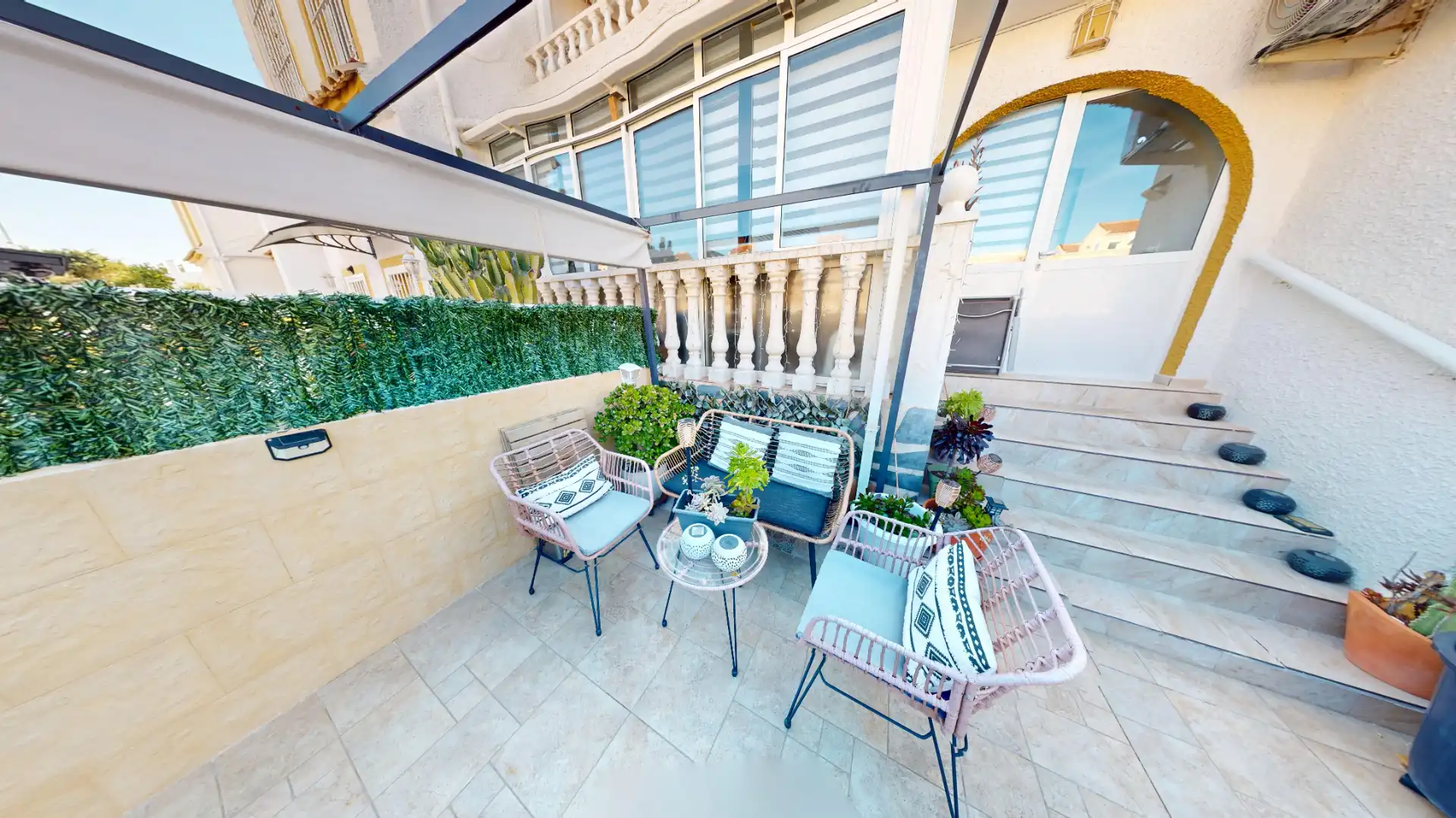 Terraza de Casa adosada en venta en Santa Pola con Aire acondicionado, Calefacción y Terraza