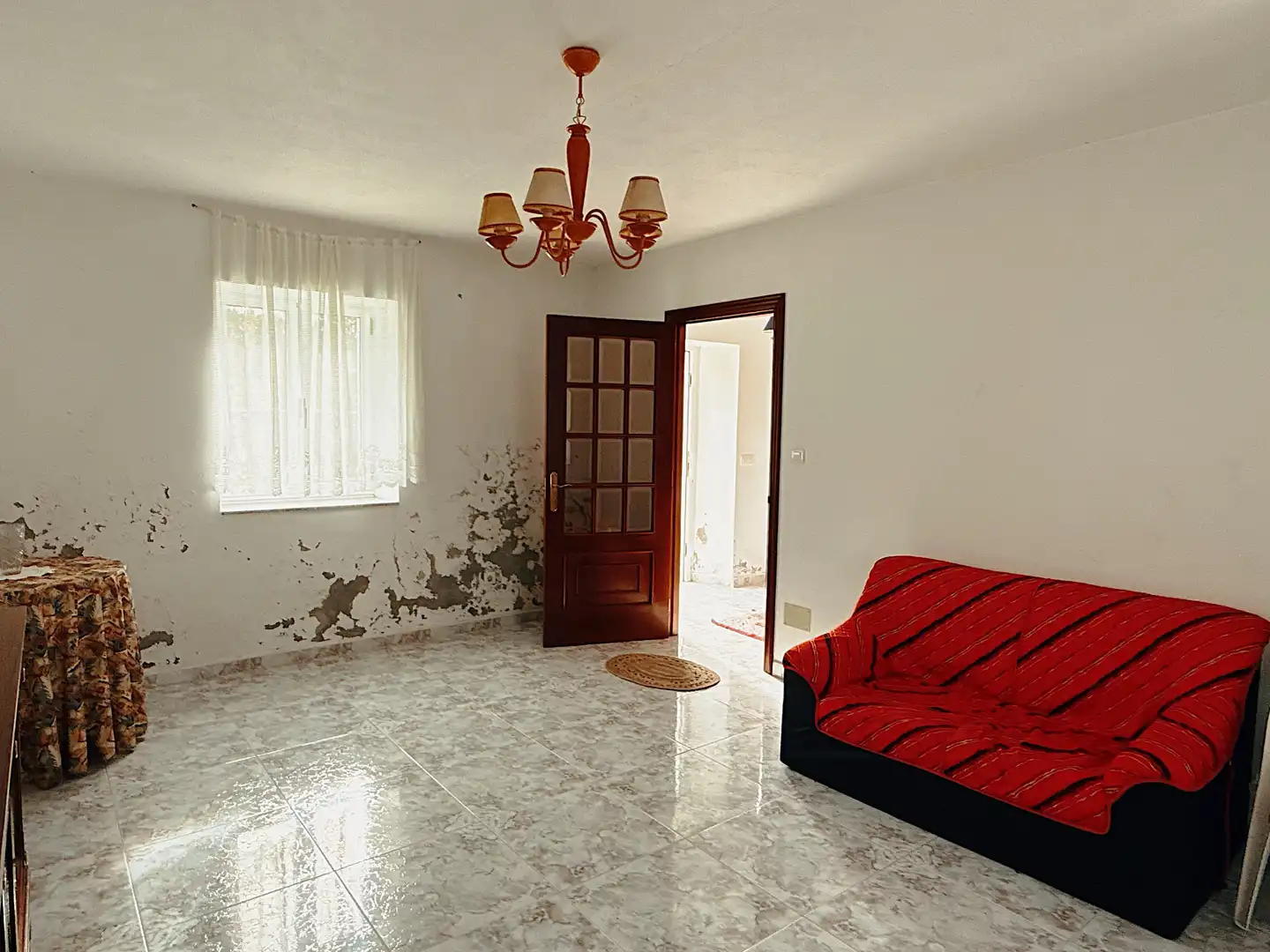 Sala de estar de Piso en venta en A Laracha  