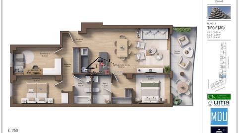 Foto 2 de Pis en venda a Avenida Avinguda del Marquès de Benicarló, Puerto, Benicarló