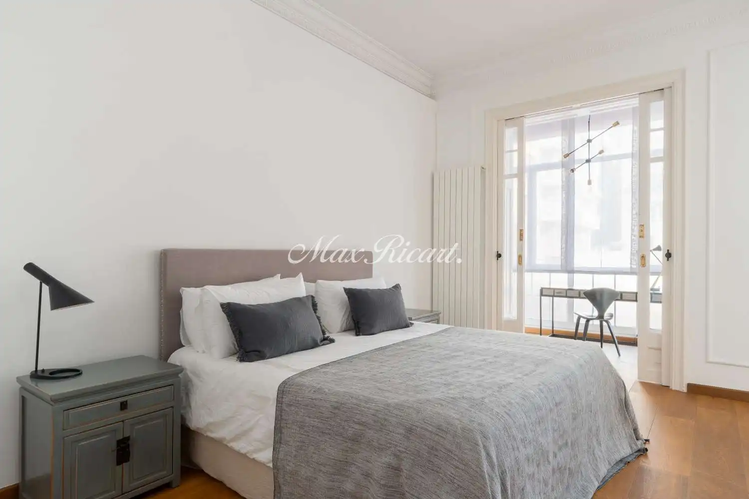 Bedroom of Flat for rent in Barcelona  with Air Conditioner, Heating and Terrace