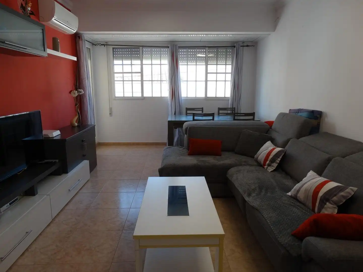 Sala de estar de Piso en venta en Amposta con Aire acondicionado, Calefacción y Terraza