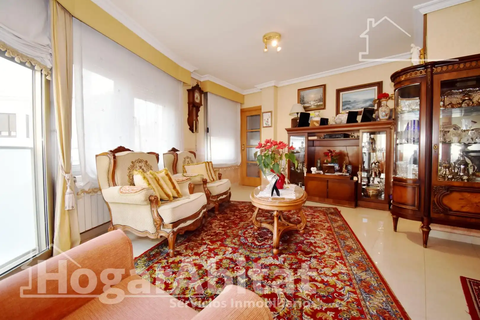 Living room of Flat for sale in Castellón de la Plana / Castelló de la Plana  with Heating, Storage room and Balcony