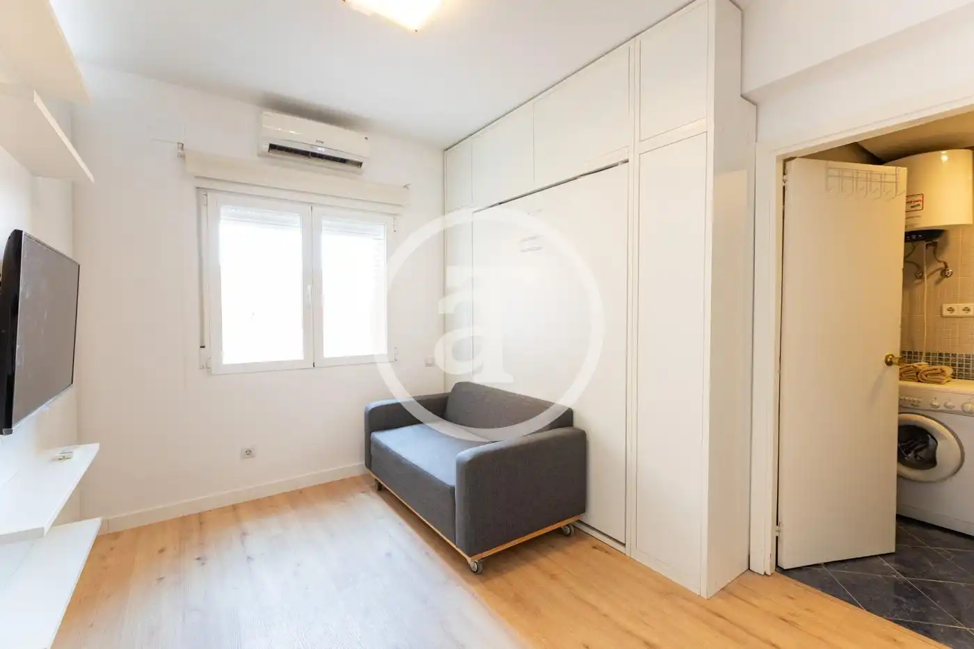 Bedroom of Study for rent in Madrid  with Air Conditioner, Heating and Furnished