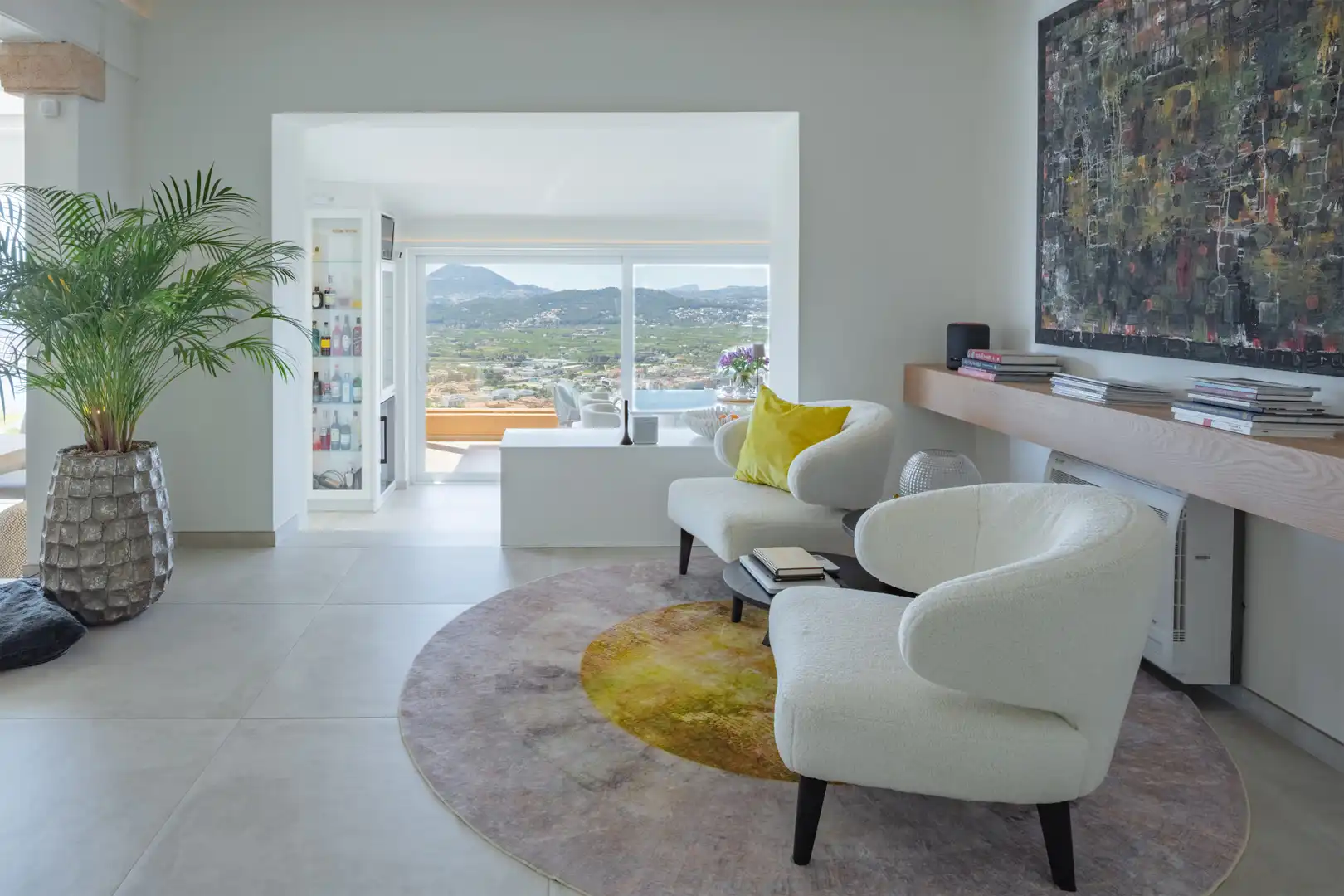 Living room of Houses for sale in Jávea / Xàbia  with Air Conditioner, Heating and Private garden