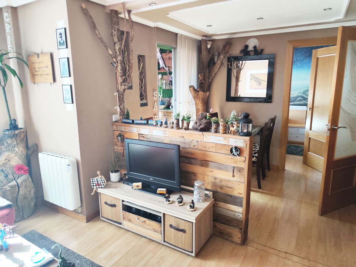 Living room of Flat for sale in Palencia Capital  with Heating and Terrace