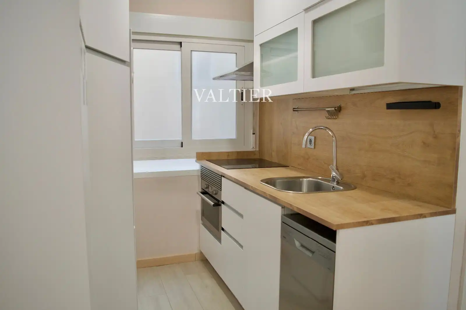 Cocina de Piso de alquiler en Madrid con Aire acondicionado, Calefacción y Amueblado