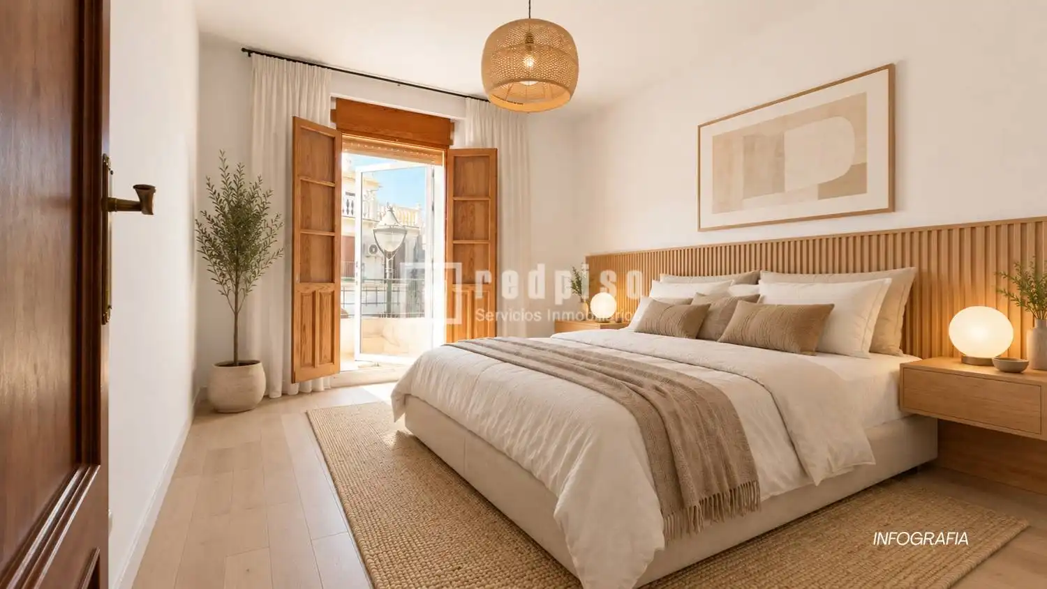 Dormitori de Casa o xalet en venda en Colmenar amb Aire condicionat, Calefacció i Terrassa