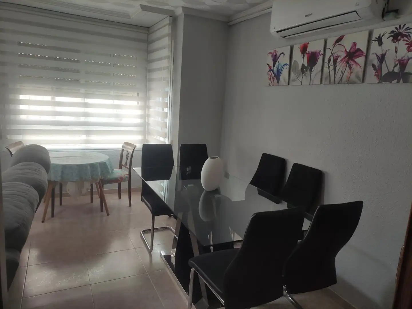 Esszimmer von Wohnung zum Verkauf in Burriana / Borriana mit Klimaanlage, Möbliert und Ofen