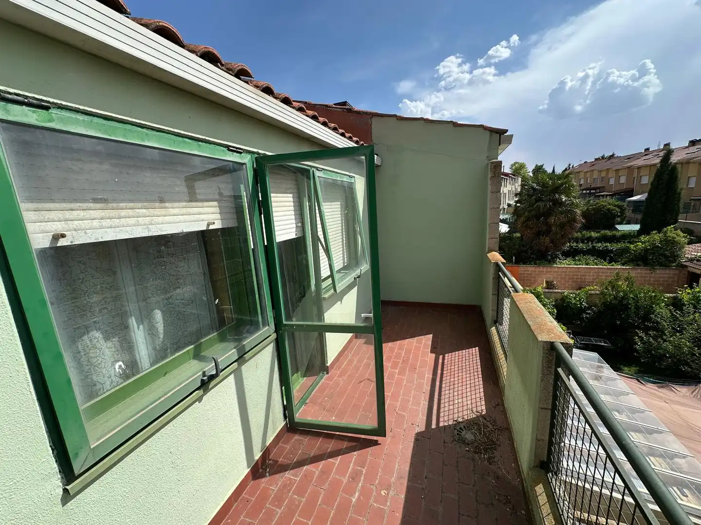 Terrassa de Casa adosada en venda en Villagonzalo Pedernales amb Calefacció, Jardí privat i Terrassa