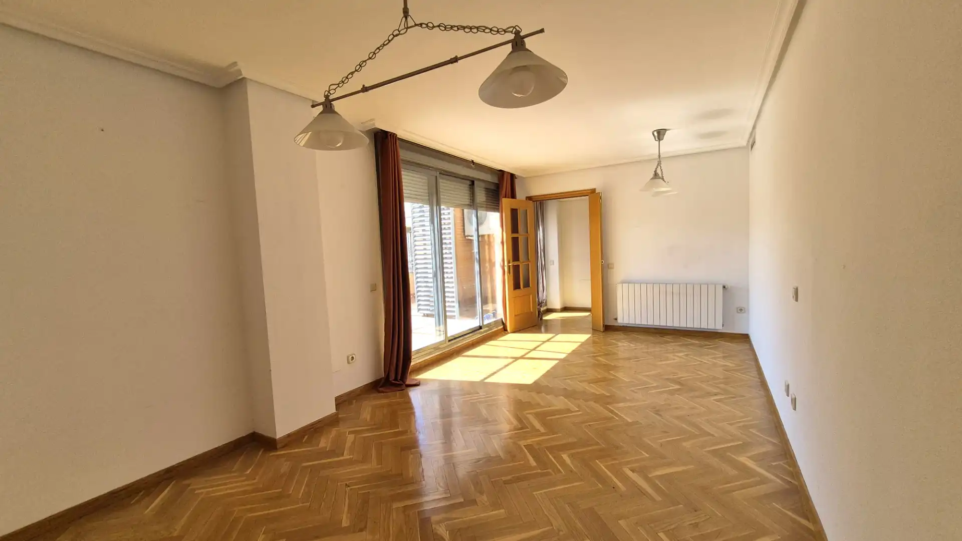 Living room of Attic for rent in Madrid  with Terrace and Community pool