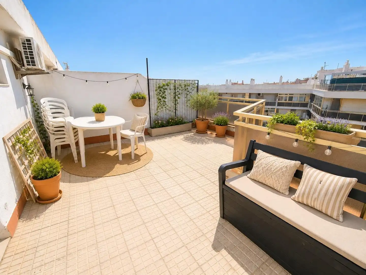 Terraza de Ático en venta en Salou con Terraza, Amueblado y Piscina comunitaria